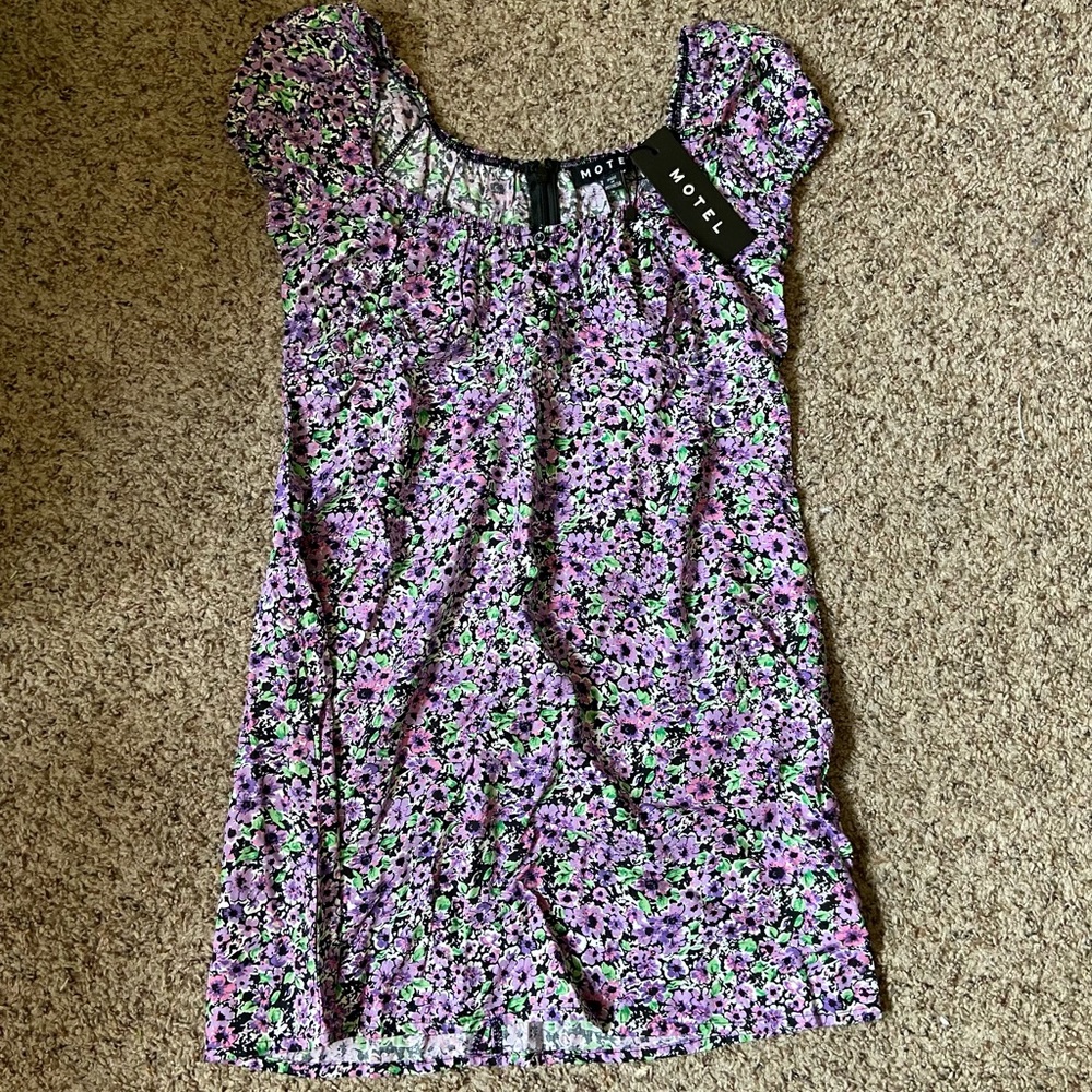 Flower patterned dress